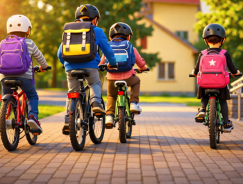 Andando de bike na rua